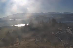 Kamera: Czorsztyn Ski Widok z górnej stacji Czorsztyn Kluszkowce Czorsztyn Ski Widok z górnej stacji