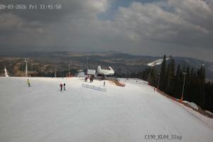 Białka Tatrzańska Kotelnica Białczańska Widok z góry Kolej nr 1