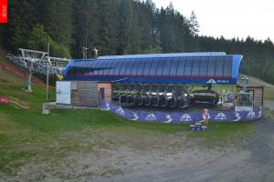 Kamera: SKI VÃtkovice-BÃlá Spodnà stanice lanové dráhy BÃlá SKI VÃtkovice-BÃlá Spodnà stanice lanové dráhy