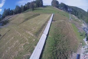 Kamera: Ski Dolina Brenna Kamera 1 widok z dolnej stacji Brenna Ski Dolina Brenna Kamera 1 widok z dolnej stacji