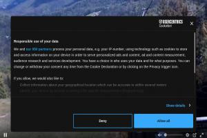 Kamera: Ośrodek Narciarski Stożek Widok z górnej stacji krzesełka na stok Wisła Ośrodek Narciarski Stożek Widok z górnej stacji krzesełka na stok