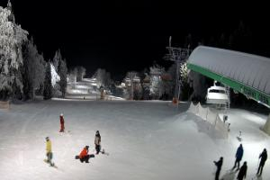 Rzyki Czarny Groń Widok z dolnej stacji