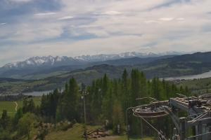 Czorsztyn Kluszkowce Czorsztyn Ski Widok z górnej stacji