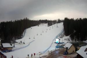 Kamera: Ski Suche SKI SUCHE - widok na stok Poronin Ski Suche SKI SUCHE - widok na stok