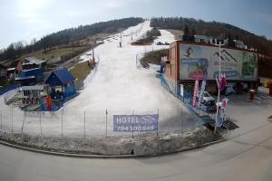 Kamera: BIESZCZAD.ski Widok na stok i kolej linową Wańkowa BIESZCZAD.ski Widok na stok i kolej linową