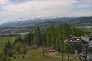 Czorsztyn Kluszkowce Czorsztyn Ski Widok z górnej stacji