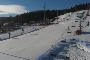 Kamera: Kotelnica Białczańska Dolna stacja, stok Białka Tatrzańska Kotelnica Białczańska Dolna stacja, stok