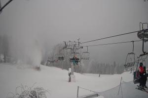 Wisła Soszów WISŁA SOSZÓW - widok na trasę nr 1