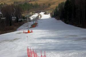 Ustrzyki Dolne Laworta ski Laworta ski - górna stacja