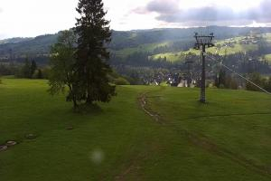 Kamera: Witów Ski Widok z dołu Zakopane Witów Ski Widok z dołu