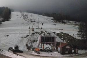 Krynica Słotwiny Widok na stok