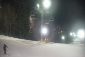 Kamera: Cieńków Widok na stok Wisła Cieńków Widok na stok