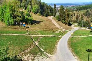 Czorsztyn Kluszkowce Czorsztyn Ski Widok z górnej stacji