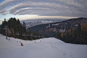 Kamera: Myślenice SN Widok z górnej stacji Myślenice Myślenice SN Widok z górnej stacji