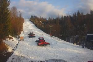 Kamera: Zwardoń ski Stacja dolna Zwardoń Zwardoń ski Stacja dolna