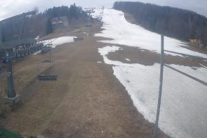 Ustrzyki Dolne Gromadzyń Widok z dołu