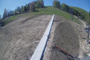Brenna Ski Dolina Brenna Kamera 1 widok z dolnej stacji