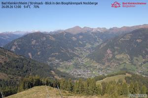 Bad Kleinkirchheim Bad Kleinkirchheim Strohsack widok na Biospharenpark Nockberge