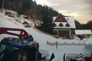 Kamera: Czarny Groń Górna stacja Rzyki Czarny Groń Górna stacja