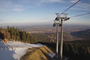 Świeradów Zdrój Ski&Sun Widok na wyciąg