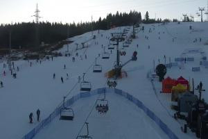 Kamera: Kotelnica Białczańska Dolna stacja, stok Białka Tatrzańska Kotelnica Białczańska Dolna stacja, stok