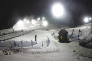 Siepraw Siepraw Ski Widok z kamery na stok w Sieprawiu