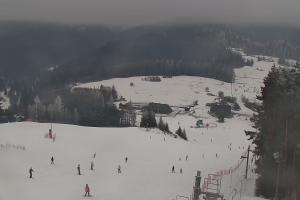 Czorsztyn Kluszkowce Czorsztyn Ski Widok z górnej stacji