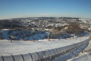 Kurzętnik Kurza Góra Kurza Góra widok na stok