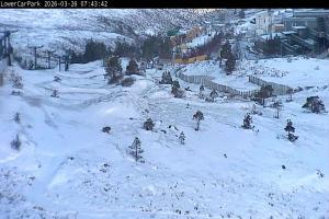 Kamera: Cairgorm Lower Carpark Webcam Cairgorm Cairgorm Lower Carpark Webcam