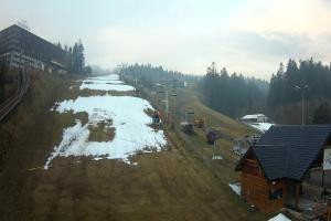 Kamera: Henryk Ski Widok na stok Krynica Henryk Ski Widok na stok