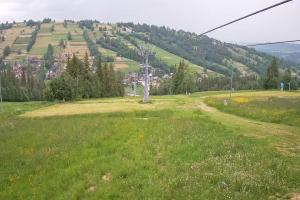 Kamera: Ski Suche Ski Suche - widok z górnej stacji Poronin Ski Suche Ski Suche - widok z górnej stacji