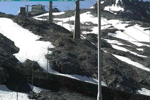 Kamera: Passo Stelvio Widok na Górną stację Trincerone Przełecz Stelvio Passo Stelvio Widok na Górną stację Trincerone