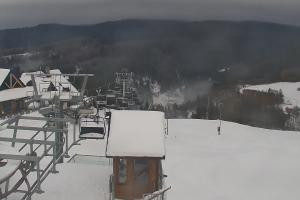 Czorsztyn Kluszkowce Czorsztyn Ski Widok z górnej stacji