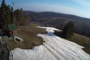 Kiczera KiczeraSki Widok na stok