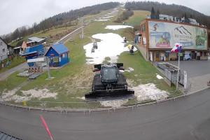 Kamera: BIESZCZAD.ski Widok na stok i kolej linową Wańkowa BIESZCZAD.ski Widok na stok i kolej linową