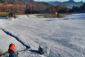 Kamera: Czorsztyn Ski Widok z górnej stacji Czorsztyn Kluszkowce Czorsztyn Ski Widok z górnej stacji