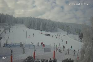 Stronie Śląskie Czarna Góra Dolny odcinek nartostrady "B", wyciąg BIBA