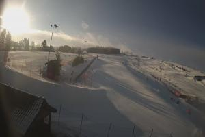 Tylicz Master Ski Widok na dolne partie ośrodka