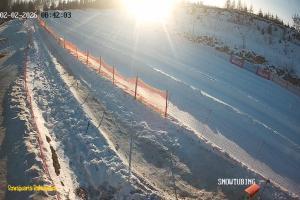 Bałtów Szwajcaria Bałtowska Widok na lodowisko