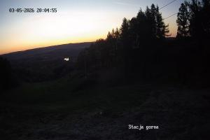 Przemyśl Stok narciarski w Przemyślu POSiR  Kamera 1 - Stacja górna