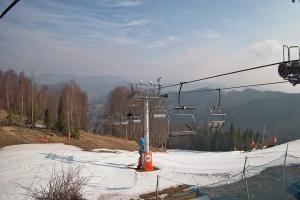 Wisła Soszów WISŁA SOSZÓW - widok na trasę nr 1