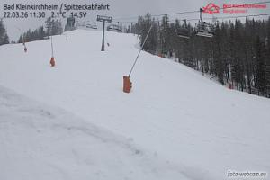 Kamera: Bad Kleinkirchheim - Spitzeck widok z Biospharenparkbahn Brunnach Spitzeck Bad Kleinkirchheim - Spitzeck widok z Biospharenparkbahn Brunnach