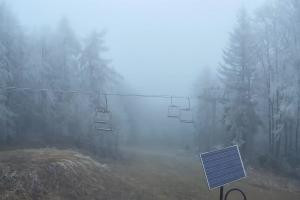 Gorlice-Małastów Magura Małastowska Widok na stok