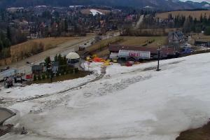 Zakopane Szymoszkowa Widok z karczmy Pająkówka