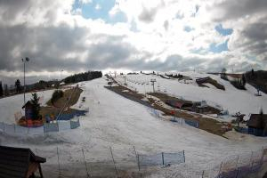 Kamera: Master Ski Widok na dolne partie ośrodka Tylicz Master Ski Widok na dolne partie ośrodka