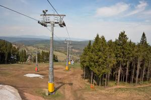 Zieleniec Zieleniec Zieleniec SKI Arena - Widok z górnej stacji
