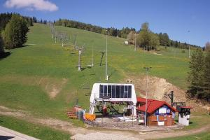 Kamera: Słotwiny Widok na stok Krynica Słotwiny Widok na stok