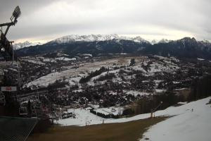 Kamera: Harenda Widok na stok z góry Zakopane Harenda Widok na stok z góry