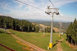 Zieleniec Zieleniec Zieleniec SKI Arena - Widok z górnej stacji