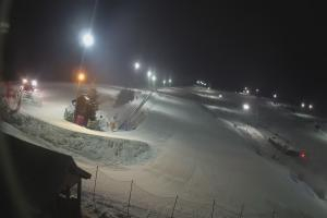 Tylicz Master Ski Widok na dolne partie ośrodka